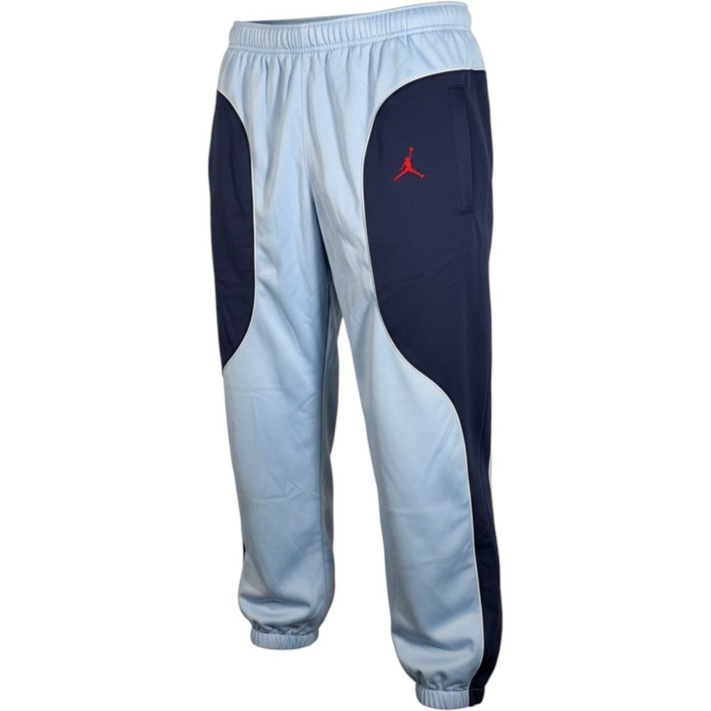 Supreme Jordan Brand Track Pants Mens Medium Blue Navy Colorblock Jumpman Logo